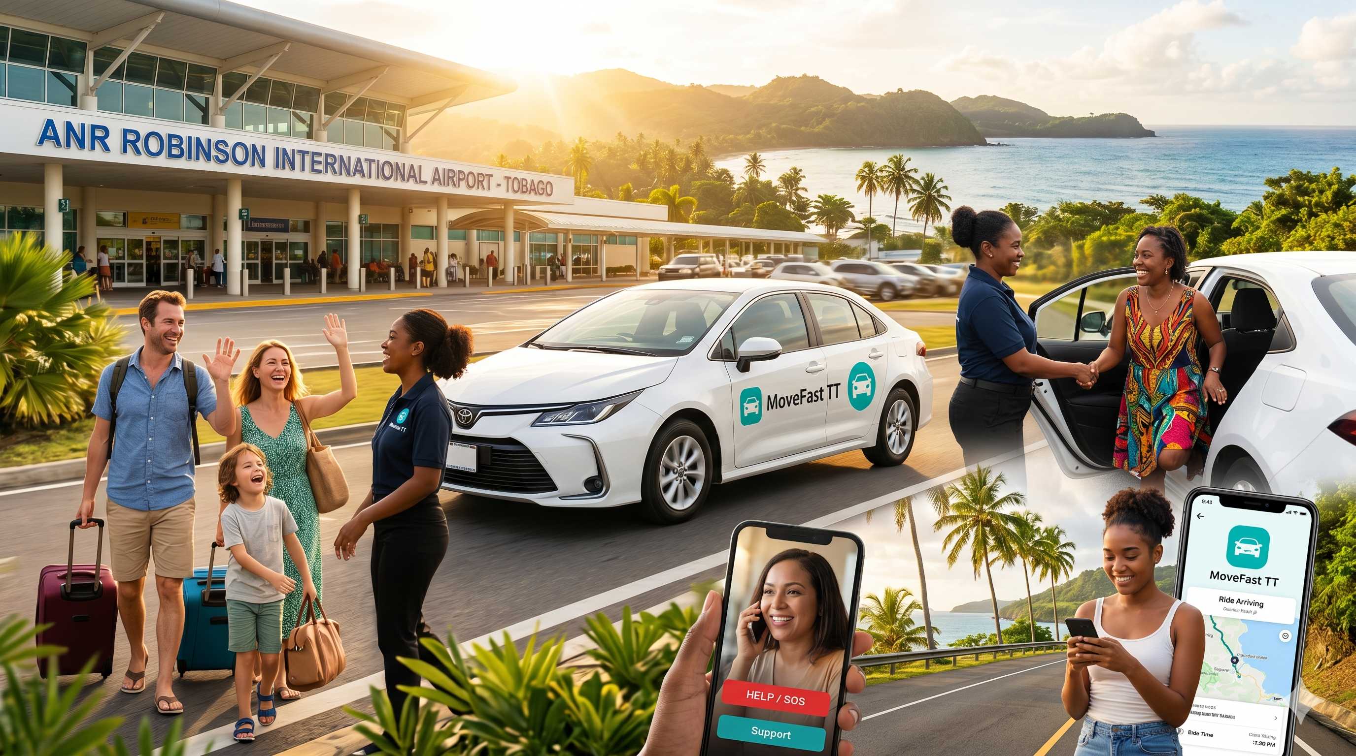 Happy MoveFast TT customers in Tobago